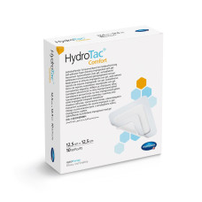 Губчатая повязка с гидрогелевым покрытием HydroTac Comfort 12,5*12,5см