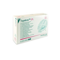 Наклейка пленочная прозрачная 3М™ Tegaderm Film, с U-образным вырезом, 6см*7см